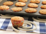 Apple Oatmeal Muffins #MuffinMonday