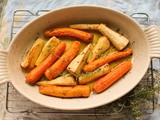 Duck-fat Roasted Carrots and Parsnips