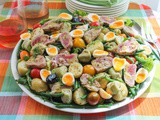 Grilled Tuna Niçoise Salad #FishFridayFoodies