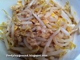 Fried Bean Sprout with Egg