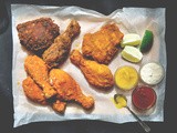 Home-made Fried Chicken {and dipping sauces}
