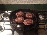 Horse these Burgers into You (Homemade pork and beefburgers)