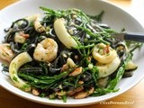 Squid Ink Pasta with Seafood and Samphire