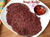 Ragi Rotti | How To Make Ragi Rotti | Finger Millet Flour Roti
