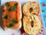 Salmon Terrine with Bagel Toasts, my ideal Christmas breakfast
