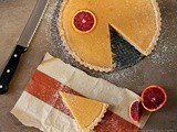 Blood Orange Tart with Rosemary Butter Crust