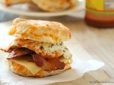 Buttermilk and Cheddar Breakfast Biscuit