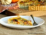 Butternut Squash, Bacon and Blue Cheese Quiche