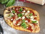 Chorizo, and Goat Cheese Flat Bread
