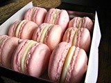 Macarons with White Chocolate Peppermint Ganache