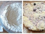 Meyer Lemon and Blackberry Scones