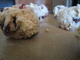 White Chocolate Cherry Cookies