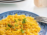 Brown Rice Saffron Risotto (and why Brown Rice is better than White Rice)