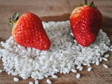 Easy and Light Strawberry Risotto