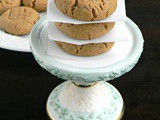Easy Peanut Butter Cookies Recipe / Eggless Vegan Cookies