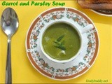 Parsley soup / carrot and parsley soup