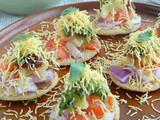 How to make Sev Puri / Sev Papdi chat