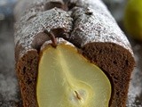 Torta al cacao e pere