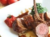 Guest Posting w/ Chef Dennis: Seared Lamb Loin w/ Homemade Demi