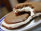 Mexican Chocolate Pumpkin Cookies w/ Maple Spice Filling