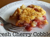 Easy Fresh Fruit Cobbler: Cherry