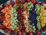 Festive Fruit Plate & Dip