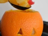 Fruit Snack o'Lantern for Halloween