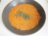 Dal Makhani (spicy lentles with tomatoes and cream, India)