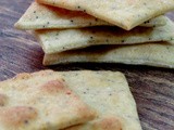 Parmesan Seeded Crackers