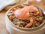 Steamed Glutinuous Rice with Crab (紅蟳米糕 )