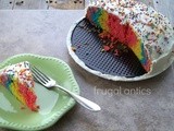 A Rainbow Cake for Princess Pat
