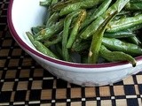 Roasted Sesame Ginger Green Beans: Your Recipe, My Kitchen