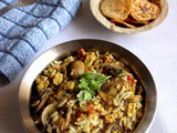 Mushroom and Egg Rice | Easy Lunch Box Recipes