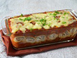 Cheesy Lasagna Rolls with Marinara Sauce