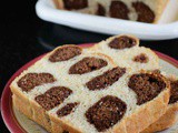 Eggless Brioche Leopard Bread Recipe