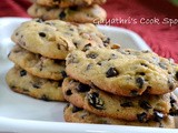 Eggless Chocolate Chip Cookies