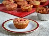 Eggless Jam Swirled Muffins-Baking Eggless Challenge for June