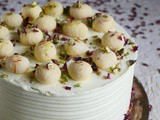 Eggless Rasmalai Cake – Video Recipe