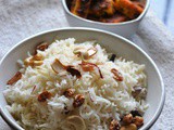 Ghee Bhat / Mishti Pulao – West Bengal – Rice Varieties Across India
