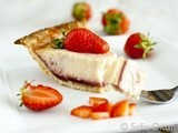 Strawberry Sour Cream Pie