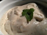 Fresh Banana Ice-cream with Coconut