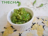 Thecha  - green chilly dip