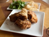 Crispy gluten free fried chicken