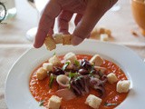 Squid in tomato cream
