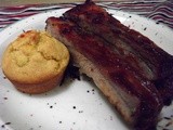 Recipe - Gluten Free Pork Ribs & Corn Bread Muffins