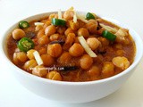 Punjabi Chana or Chole Bhature – Garbanzo Beans Curry