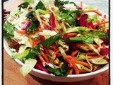 Cabbage, Beet and Carrot Slaw