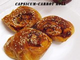 Capsicum Carrot Roll