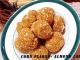 Corn Flakes-Almond Laddu