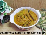 Drumstick Curry With Raw Mango